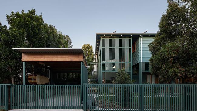 A serene green space has been created that is enjoyed from above, below and within at Engawa House by Arcke (Northgate 4013). Photo: Andy Macpherson