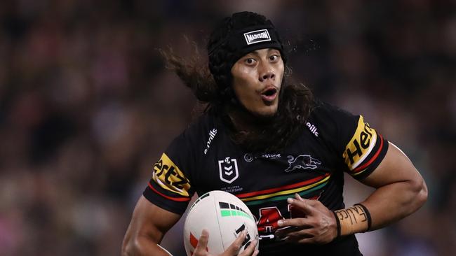 Jarome Luai of the Panthers. Photo by Jason McCawley/Getty Images.