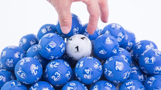 Up to one in two Aussie adults are expected to have a ticket in this week’s Powerball draw. Picture: Supplied