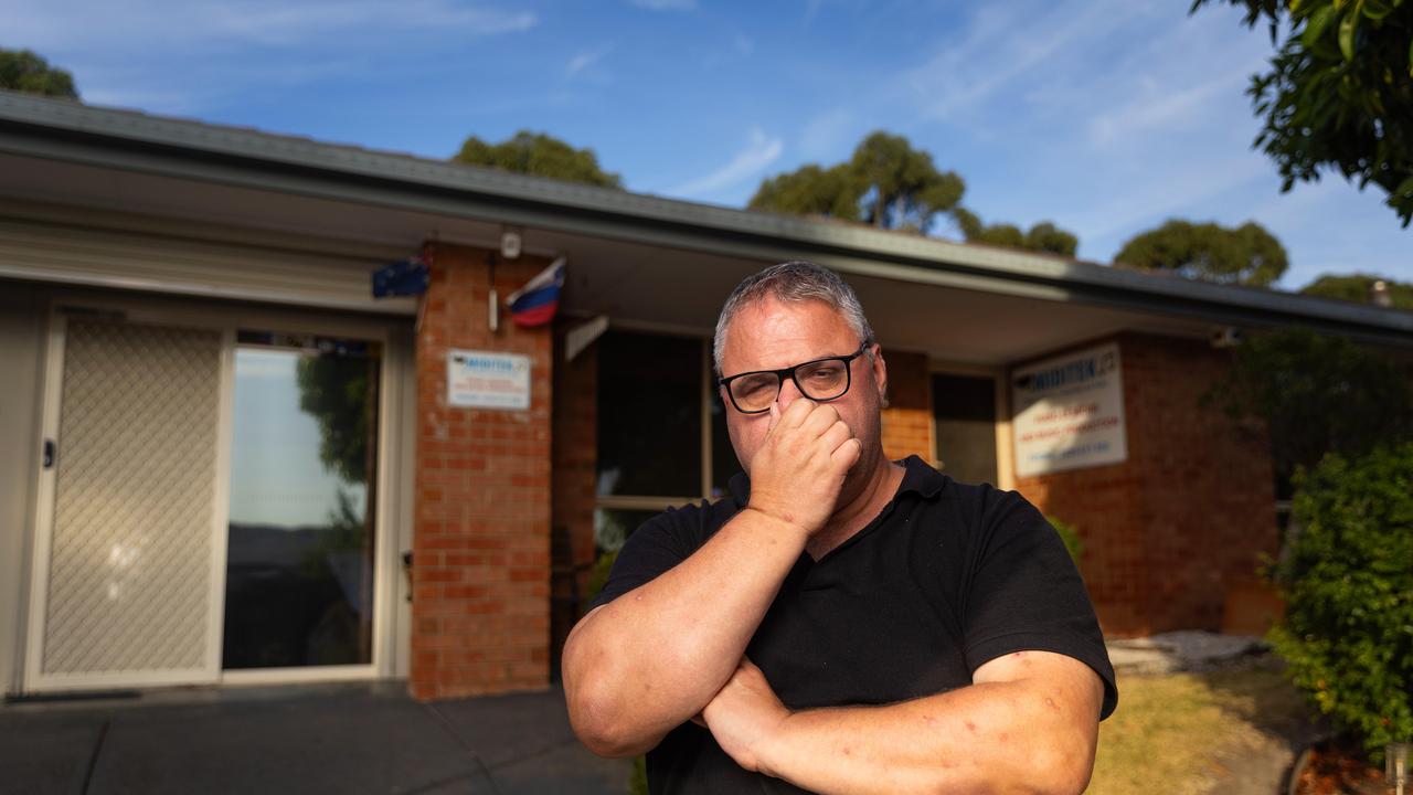 The Lenko family lost $150,000 trying to escape the unbearable landfill odour only to face it again years later. Picture: Mark Stewart.