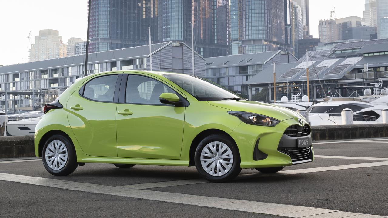 The Yaris is also available as a hybrid.