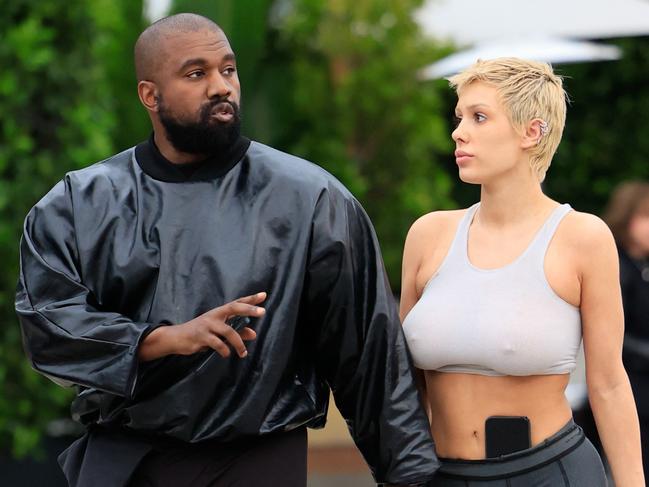 Kanye West and Bianca Censori. Picture: Rachpoot/Bauer-Griffin/GC Images