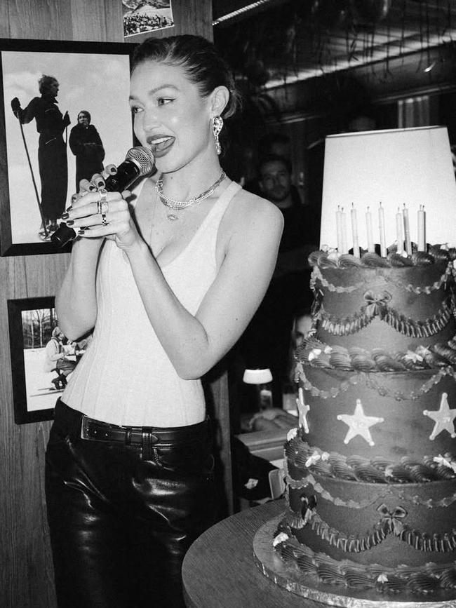 Hadid celebrated her 30th birthday.