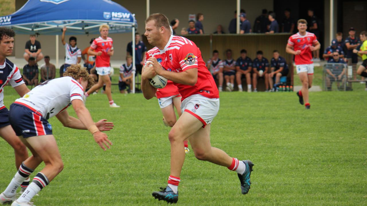 Letham Manago of the Illawarra South Coast Dragons Laurie Daley Cup team. Picture: Kevin Merrigan