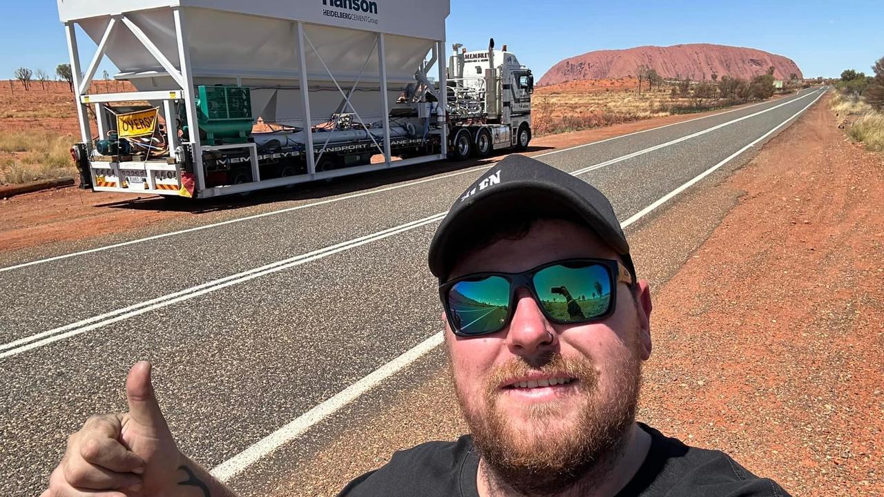 The long haul driver was described as 