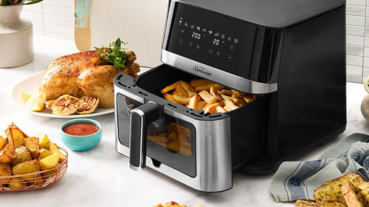 Checkout the air fryers tingling shoppers' tastebuds. Picture: Sunbeam.