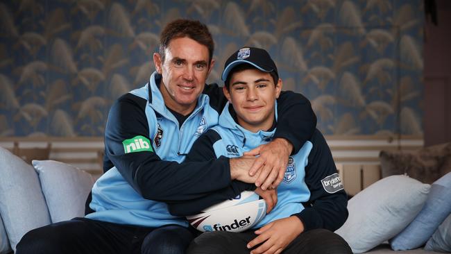 Brad Fittler’s son Zacis forging a path of his own. Picture: Sam Ruttyn