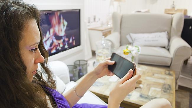 Second-screen media consumption on smartphones are on the rise.