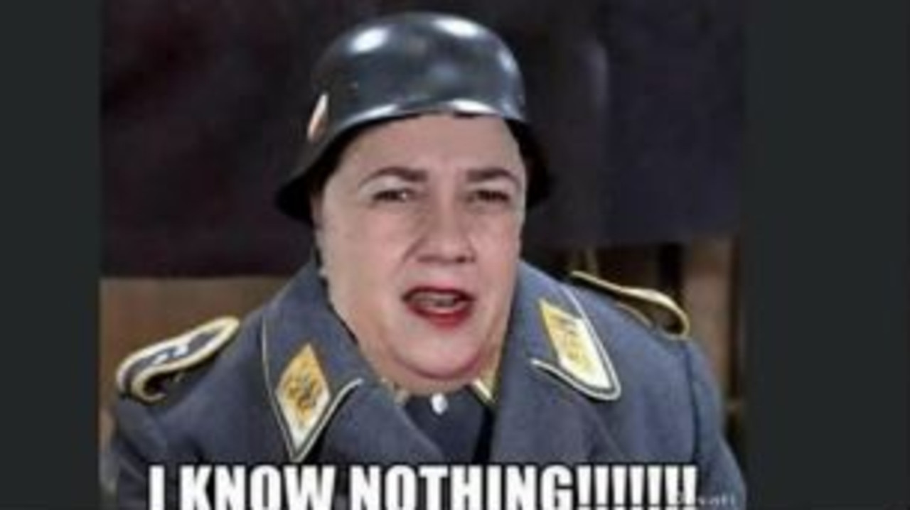 Andrew Laming Shares Picture Of Annastacia Palaszczuk As Nazi Tv Character The Courier Mail