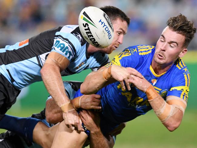 The Sharks will play the Eels in a round three double header.