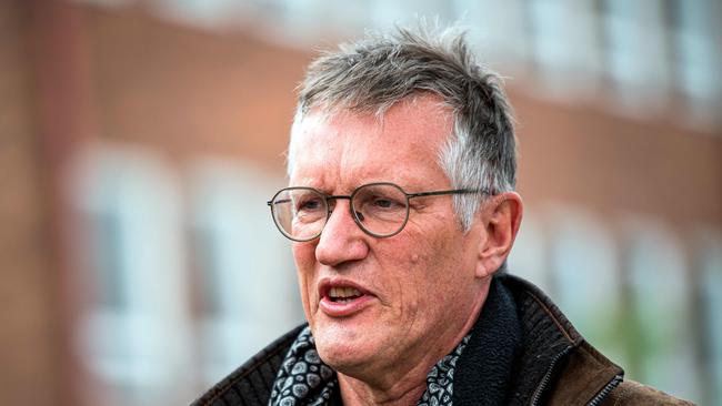 Sweden’s chief epidemiologist Anders Tegnell, who has been chipping his Scandanavian neighbours. Picture: Jonathan Nackstrand/AFP