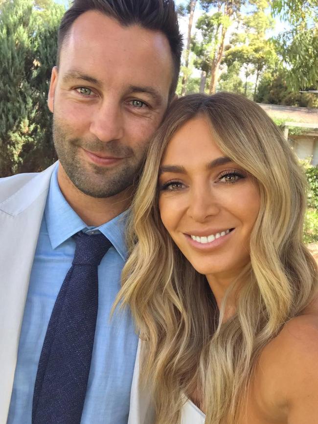 Jimmy and Nadia Bartel before their split. Picture: Instagram