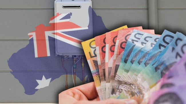 A new $400 discount will be added to rebates available for efficient electric hot water ­systems if households choose an Australian-made product. Picture: Supplied