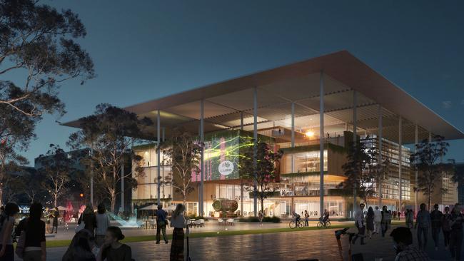 Artist impressions of the state-of-the-art facility for CSIRO staff at the Western Sydney Aerotropolis. Picture: Supplied