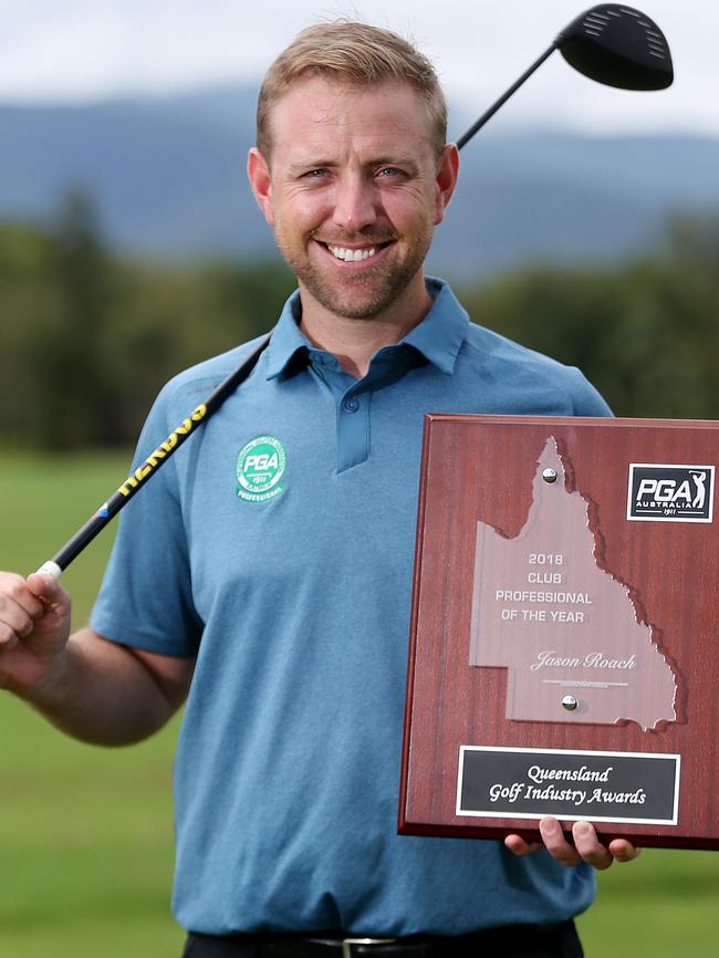 Cairns Golf Club's Jason Roach was named Professional of the Year at the Queensland Golf Industry Awards. PICTURE: STEWART MCLEAN.