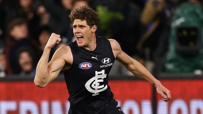 Charlie Curnow had an incredible season. Picture: Michael Klein