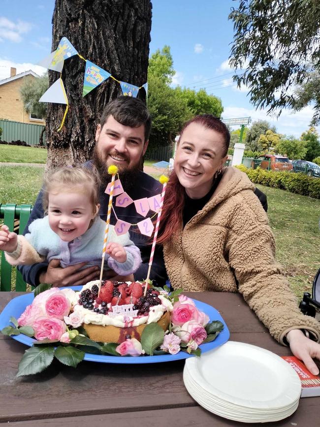 The couple would have celebrated their fifth anniversary on Valentine’s Day. Picture: Supplied by family