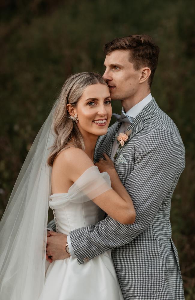 Wedding of Danika Turner and Elliot Gregg. Picture: Cloud Catcher Studio