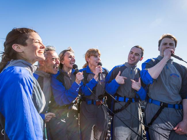 The chance to sing karaoke 134m above Sydney Harbour is being offered by Bridgeclimb until March 6.