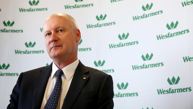 Wesfarmers boss Richard Goyder will step down later this year. Picture: Richard Wainwright/AAP