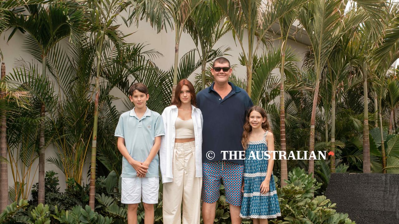 James Packer has a family residence in Crown. PIC: Ana Badillo/The Australian