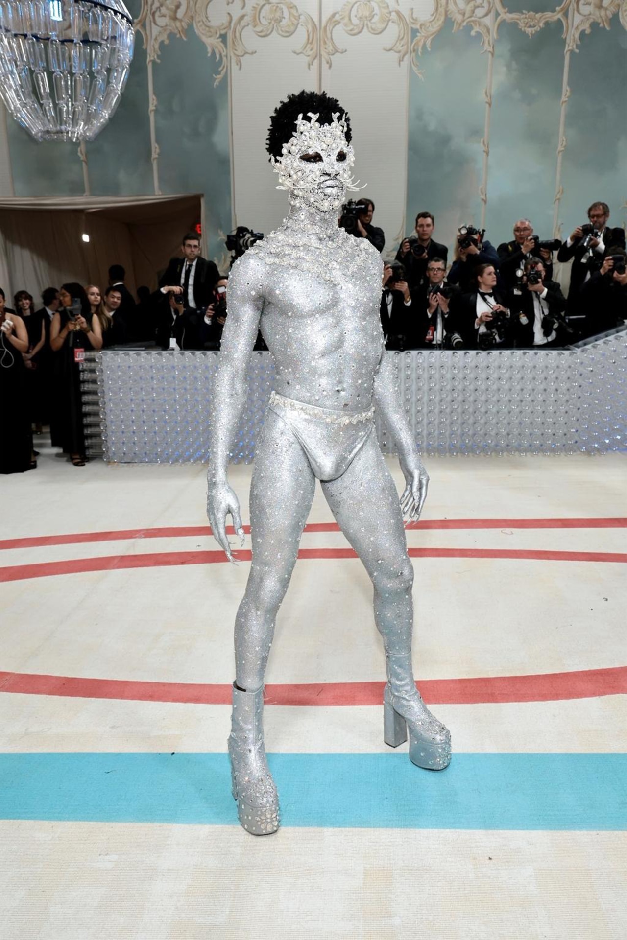 Lil Nas X attends the 2023 Met Gala.