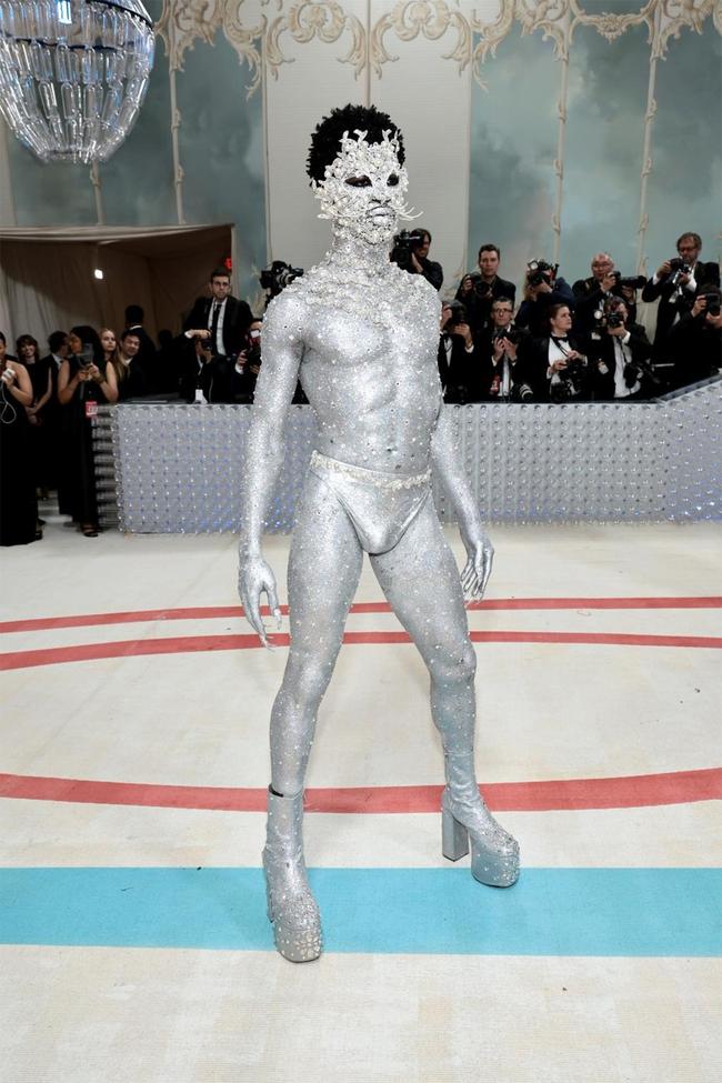 Lil Nas X attends the 2023 Met Gala.