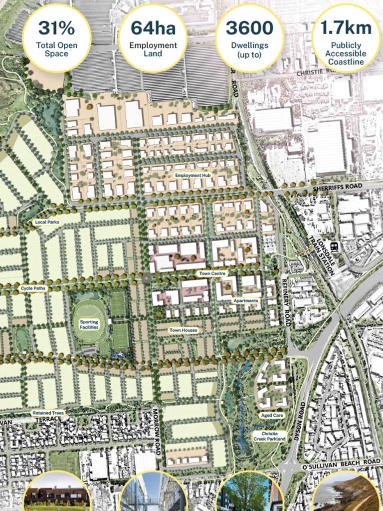 Port Stanvac master plan. Picture: Supplied