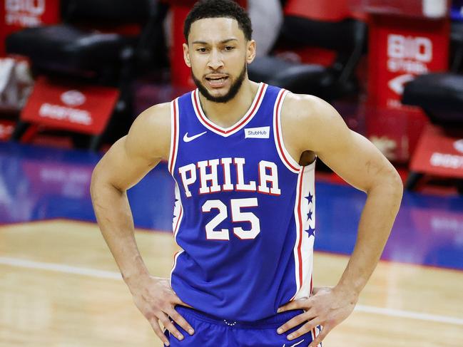 Australian NBA star Ben Simmons. Picture: AFP