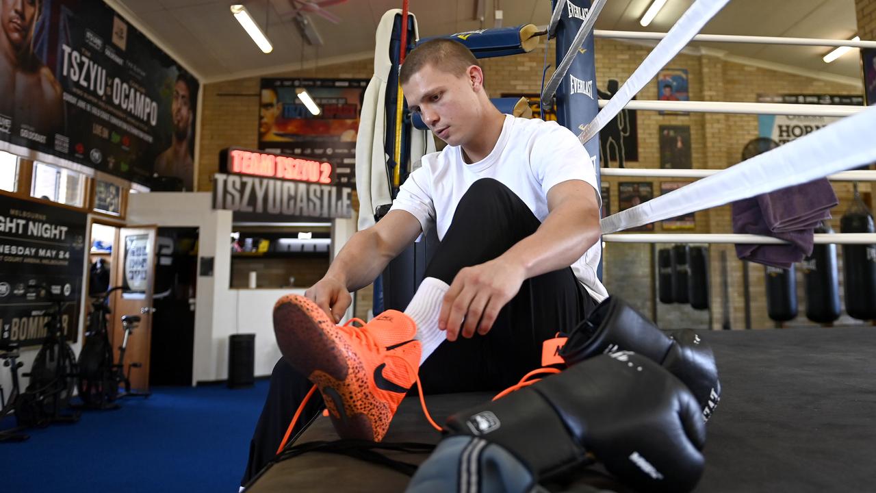 Nikita Tszyu at Tszyu Fight Club in Rockdale. Pictures: No Limit Boxing/Gregg Porteous