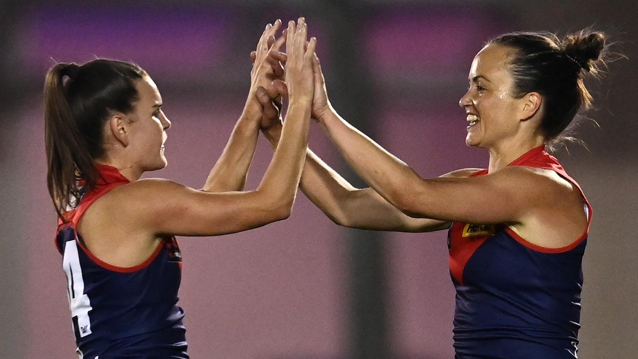 Pearce is firmly focused on this weekend’s preliminary final, before turning her hand to coaching for the first time. Picture: Getty Images