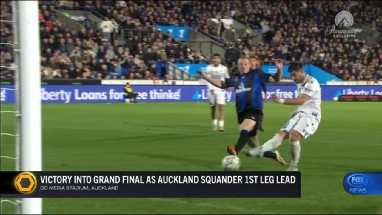 Victory into GF! Auckland blow 1st leg