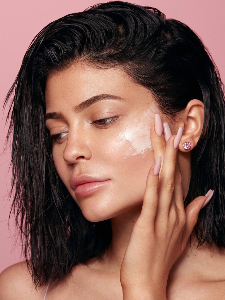 Captioned Kylie Jenner for Kylie Skin. Picture: Mecca Cosmetica