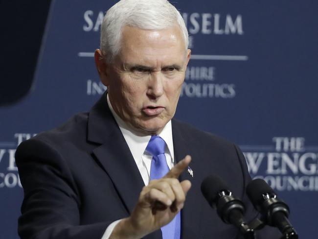 Vice President Mike Pence knew about the quid pro quo. Picture: AP