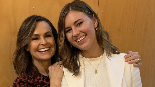 Brittany Higgins with Lisa Wilkinson. Picture: Supplied