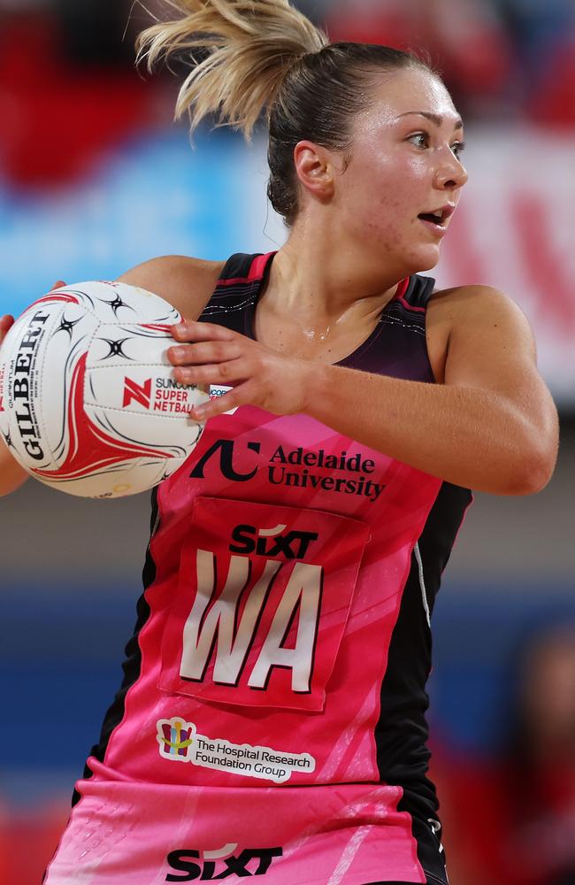 Given her form, Georgie Horjus should expect to remain in the Diamonds squad. Picture: Mark Kolbe Photography/Getty Images