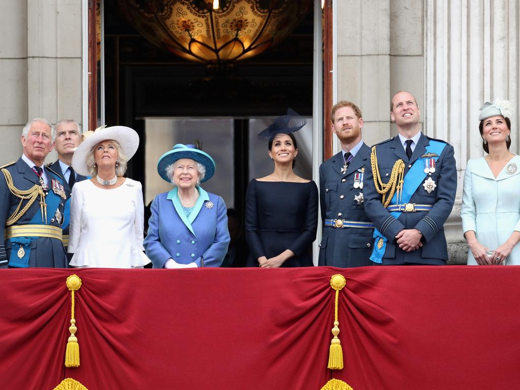 Tensions have been running high between Buckingham Palace and the US based royal couple. Picture: Chris Jackson/Getty Images)