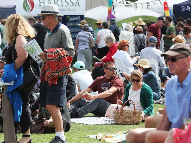 More than 20,000 people attended last year’s Taste of the Huon 2019 at Ranelagh. Picture: NIKKI DAVIS-JONES