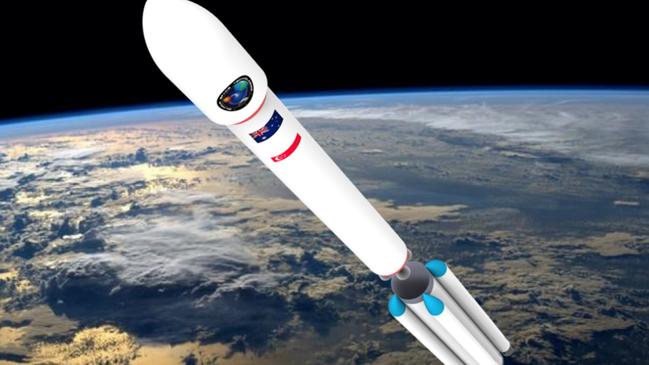 Gilmour Space Technologies' Eris orbital rocket.