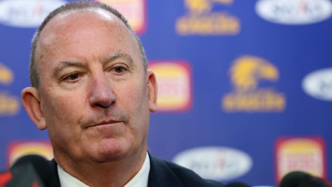 West Coast Eagles CEO Trevor Nisbett. Picture: AAP Image/Richard Wainwright