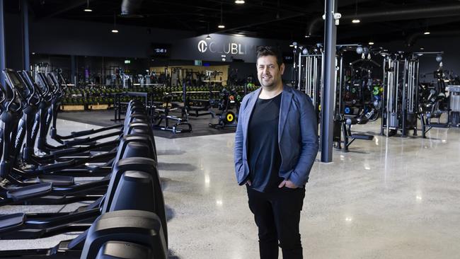 Viva Leisure chief Harry Konstantinou at one of the company's his gyms in Canberra. Picture: Supplied.