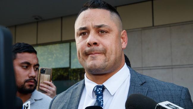 SYDNEY, AUSTRALIA - NewsWire Photos APRIL 4, 2023: Former NRL star Jarryd Hayne has been found guilty of a sexual assault. Picture: NCA NewsWire / David Swift