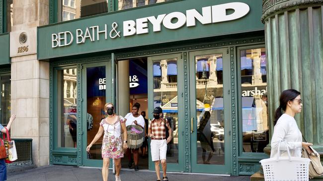 The US-founded Bed Bath &amp; Beyond retail giant has filed for bankruptcy. Picture: Gabby Jones