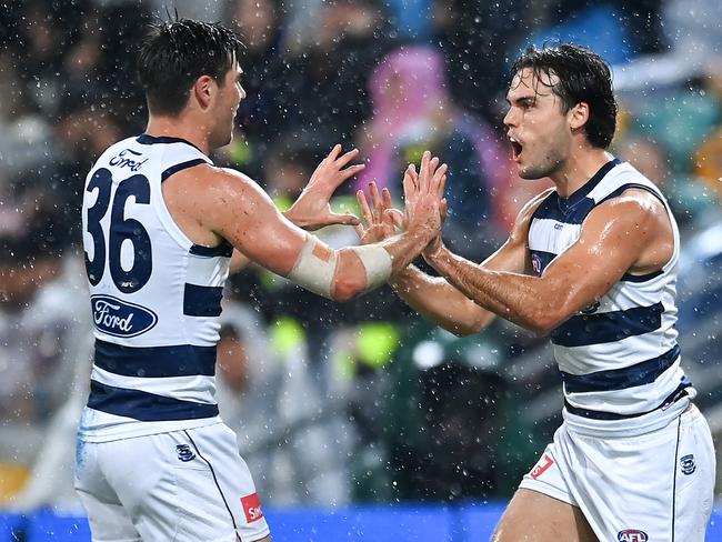 Geelong are the only side without a loss in 2024. Picture: Getty Images