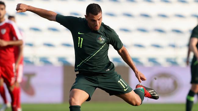 Andrew Nabbout is in doubt for Australia’s next Asian Cup clash, against Palestine. 