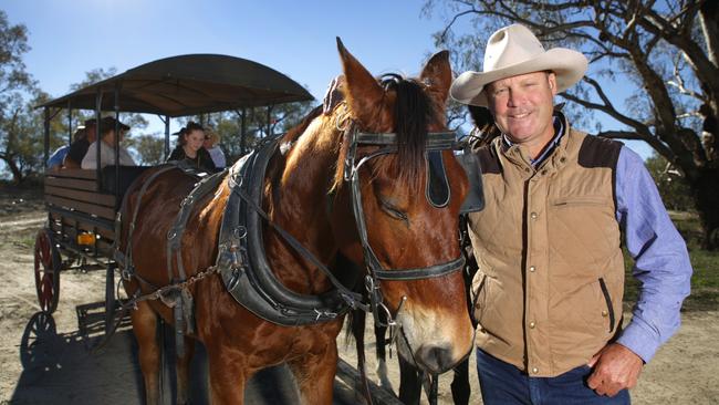 Cobb &amp; Co tourism operator Paul Clarkson, from Bourke, is hopeful that renewed commercial flights to the area will boost tourism.