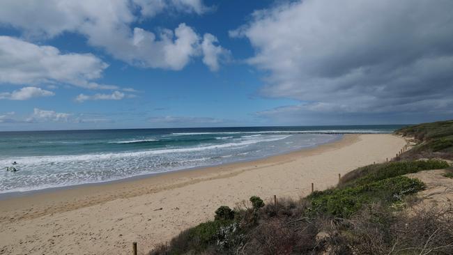 The main beach at Bancoora. Picture: Mark Wilson