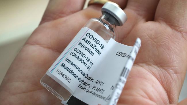 The 71-year-old Sydney man had been given the AstraZeneca vaccine. Picture: NCA NewsWire / Dean Martin