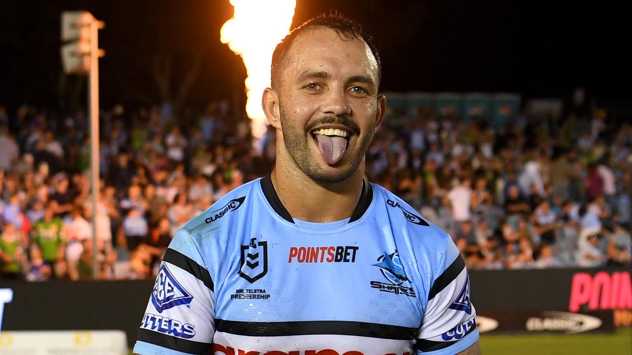 Cronulla playmaker Braydon Trindall. Picture: NRL Imagery