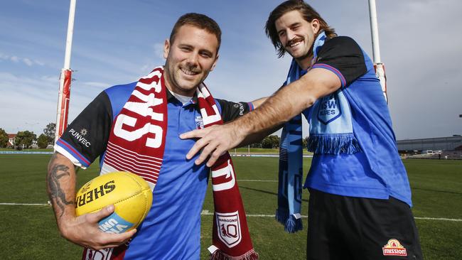 Caleb Daniel, left, is still great buying in KFC SuperCoach. Picture: David Caird